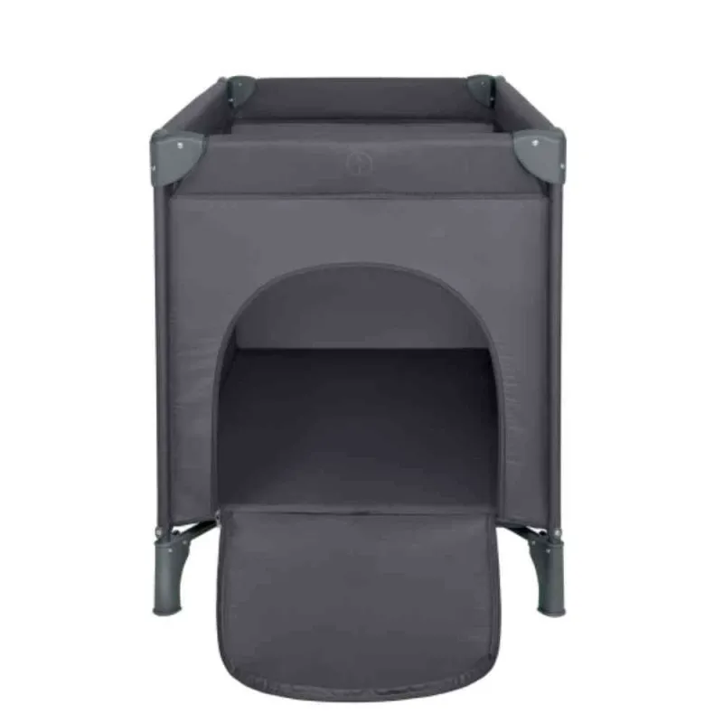 KIKKA BOO PRENOSIVI KREVETAC DVA NIVOA BLACK 