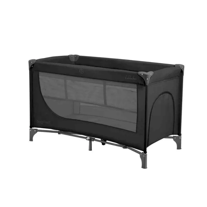 KIKKA BOO PRENOSIVI KREVETAC DVA NIVOA BLACK 