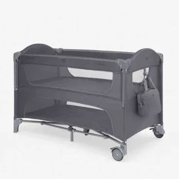 KIKKA BOO PRENOSIVI KREVETAC SA DVA NIVOA MILKY WAY GREY 