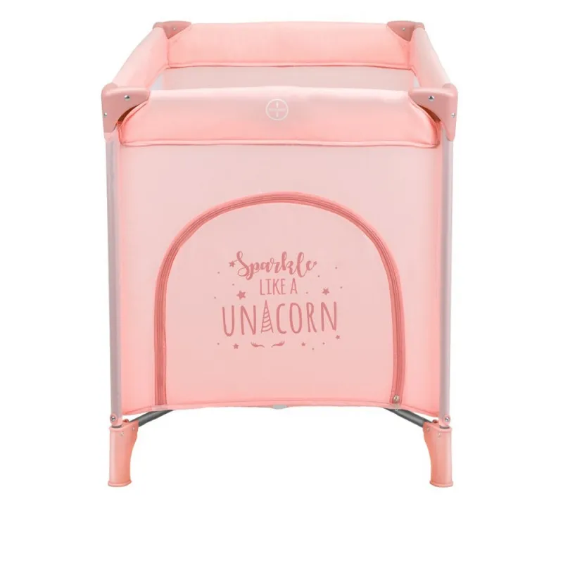KIKKA BOO PRENOSIVI KREVETAC JEDAN NIVO SO GIFTED PINK