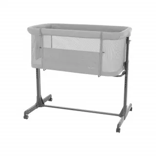 KIKKA BOO KOLEVKA CRIB NOAH LIGHT GREY