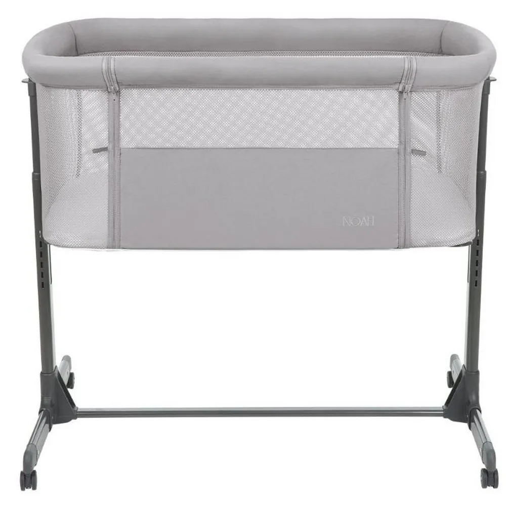 KIKKA BOO KOLEVKA CRIB NOAH LIGHT GREY