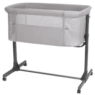 KIKKA BOO KOLEVKA CRIB NOAH LIGHT GREY