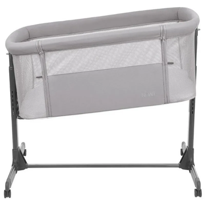 KIKKA BOO KOLEVKA CRIB NOAH LIGHT GREY