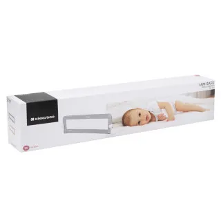 KIKKA BOO ZASTITA ZA KREVET I AM SAFE GREY 150CM