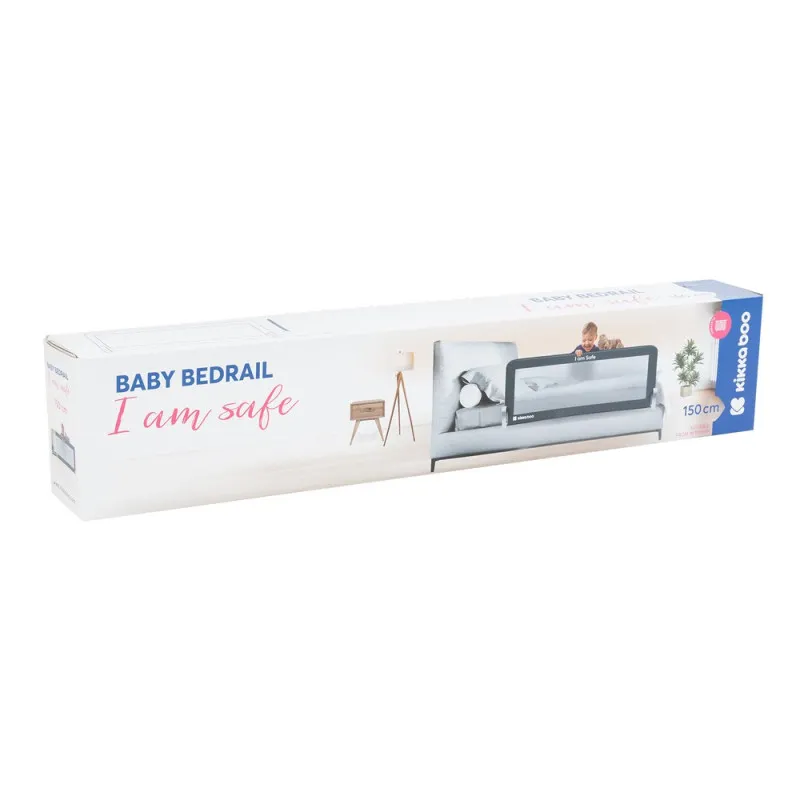 KIKKA BOO ZASTITA ZA KREVET I AM SAFE BEIGE 150CM 