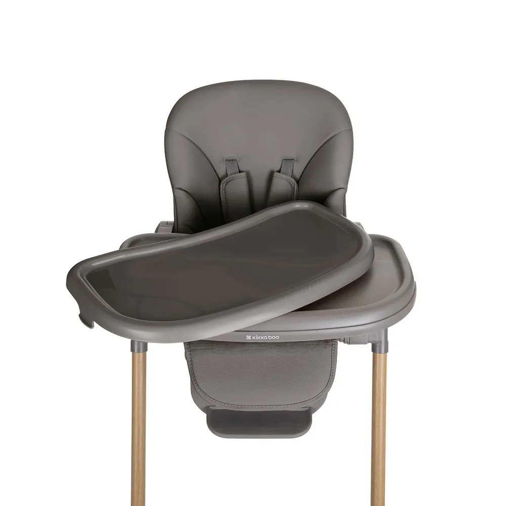 KIKKA BOO HRANILICA OLIVE DARK GREY