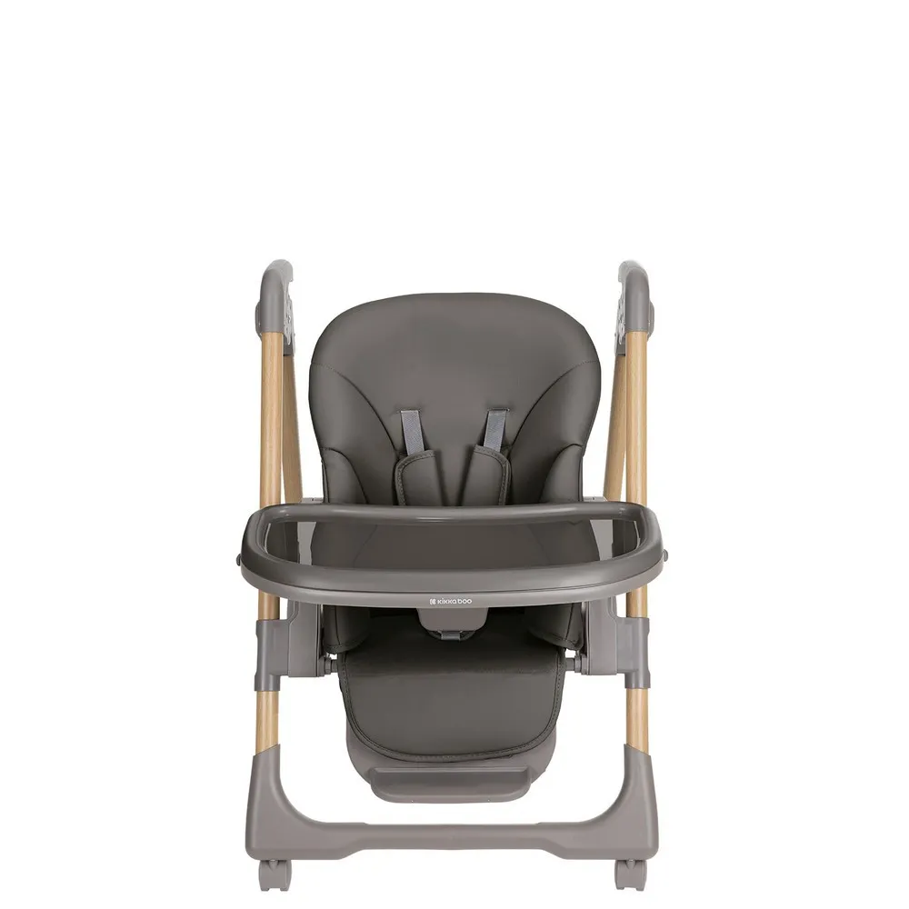 KIKKA BOO HRANILICA OLIVE DARK GREY