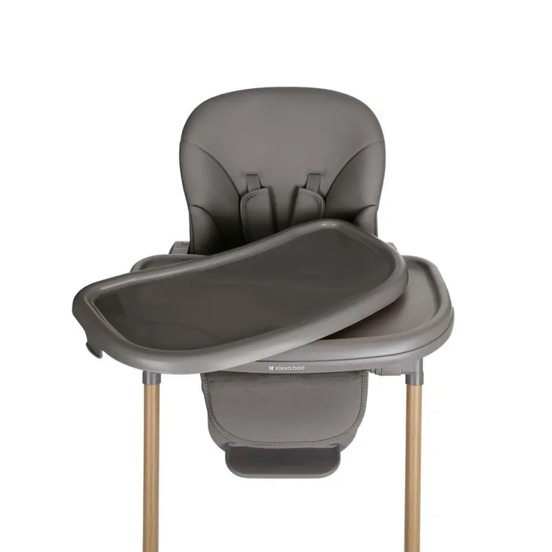KIKKA BOO HRANILICA OLIVE DARK GREY