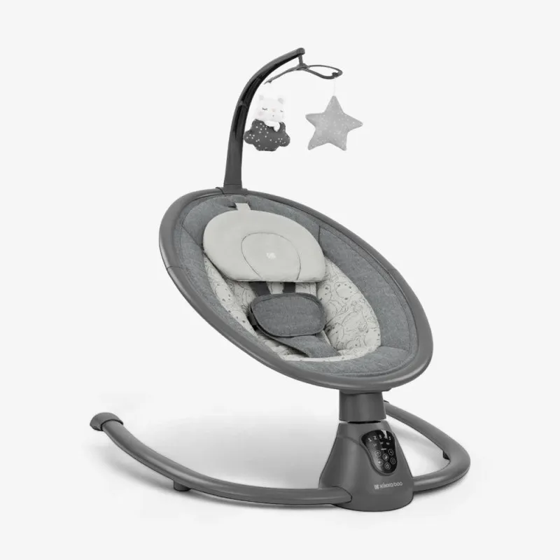 KIKKA BOO LJULJAŠKA TWIDDLE GREY