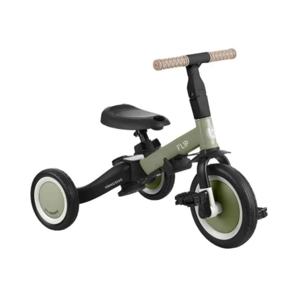 KIKKA BOO TRICIKL 5IN1 FLIP ARMY GREEN 