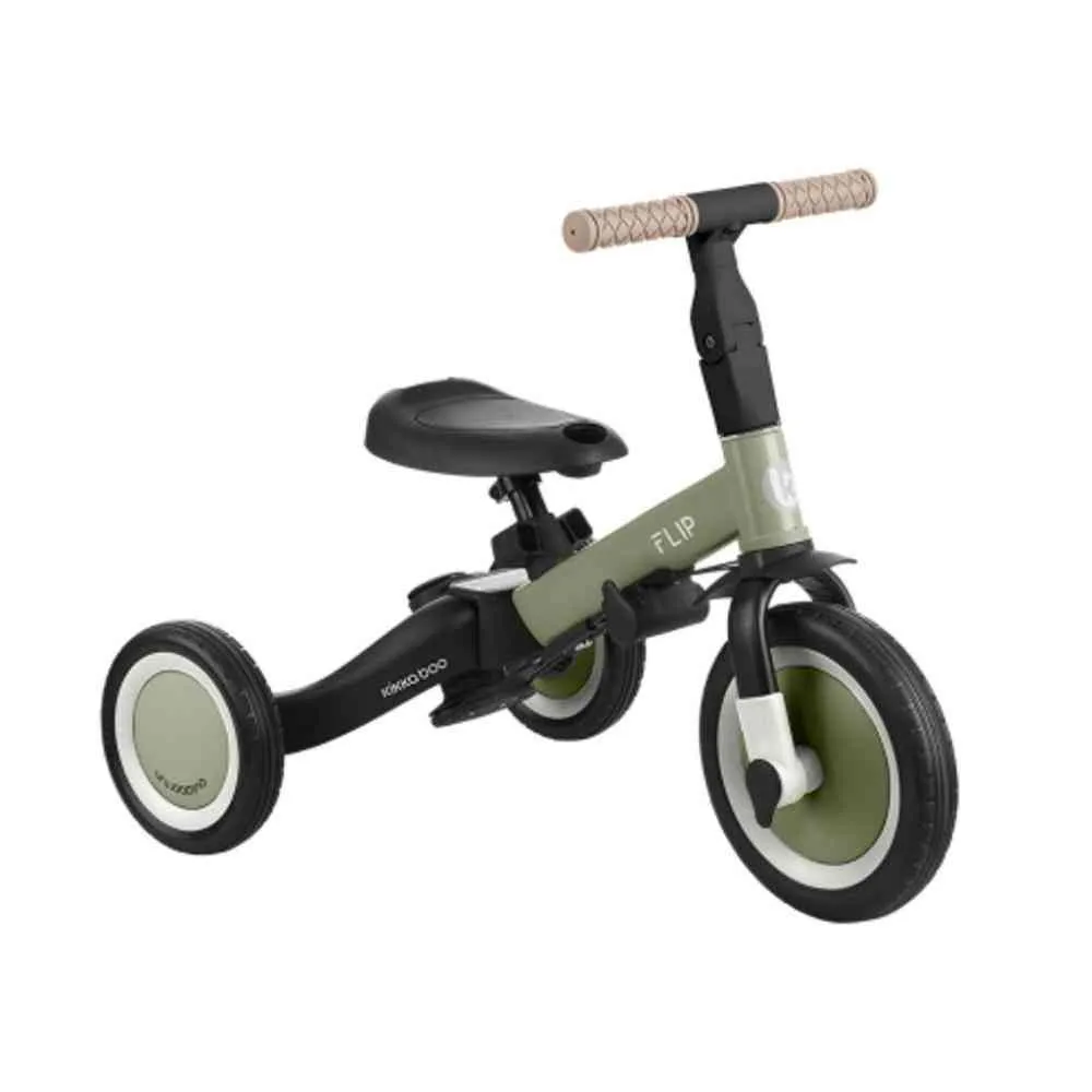 KIKKA BOO TRICIKL 5IN1 FLIP ARMY GREEN 