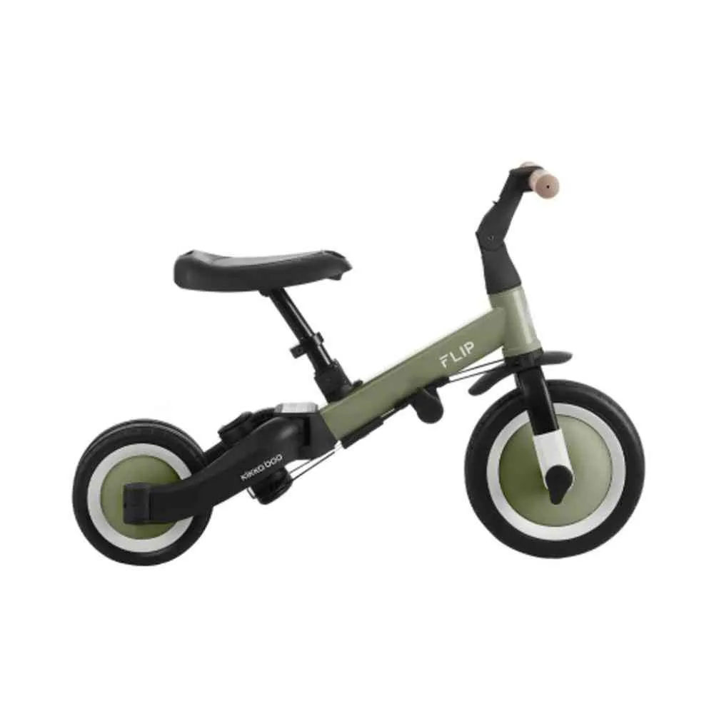 KIKKA BOO TRICIKL 5IN1 FLIP ARMY GREEN 