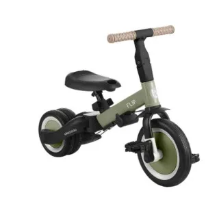 KIKKA BOO TRICIKL 5IN1 FLIP ARMY GREEN 