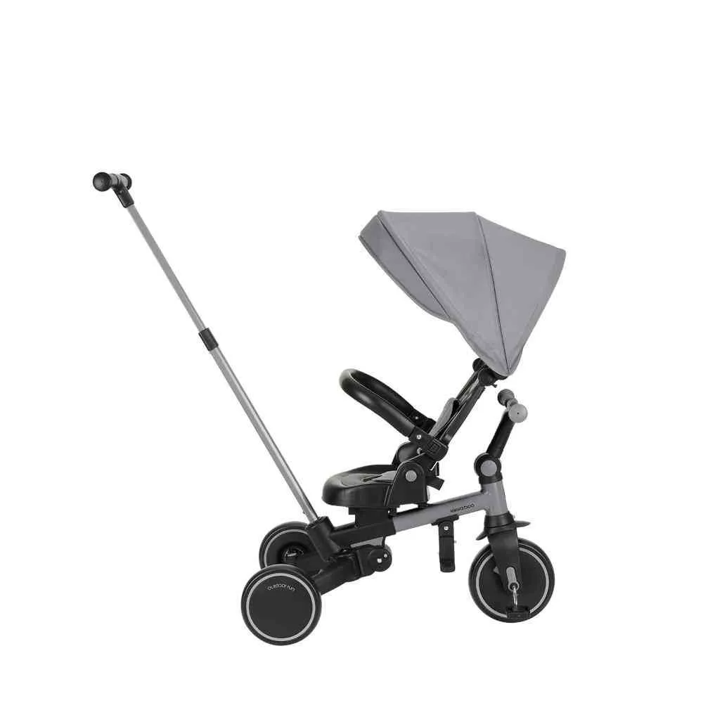 KIKKA BOO TRICIKL 8IN1 ALUMA GREY 