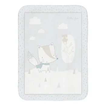 KIKKA BOO CEBE SUPER SOFT LITTLE FOX 110X140 CM 