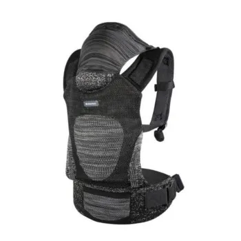 KIKKA BOO NOSILJKA HOODY FLY BLACK 
