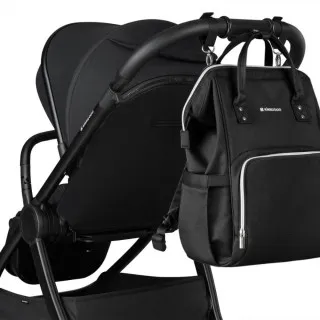 KIKKA BOO RANAC SIENA BLACK&SILVER