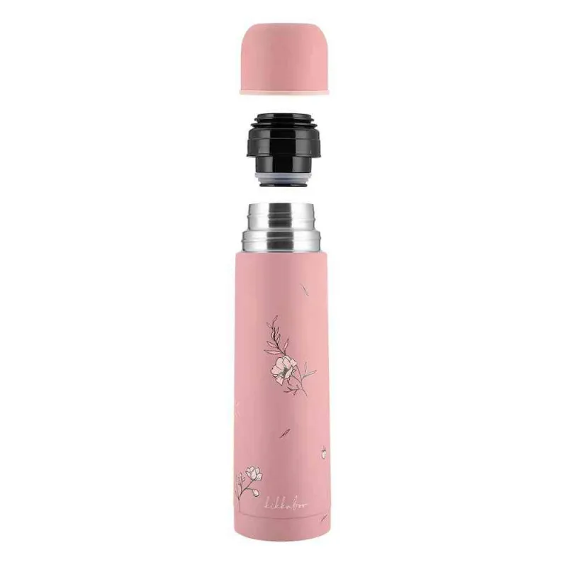 KIKKA BOO TERMOS FLASA 500ML FLORA BLUSH 