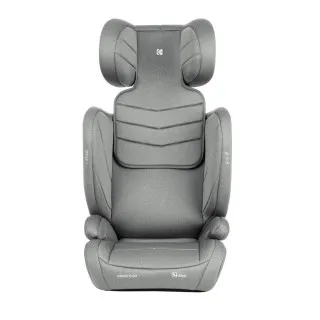 KIKKA BOO AUTO SEDISTE I-SIZE (100-150 CM) I-STAND LIGHT GREY