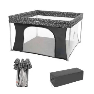 KIDNORT SNOEN OGRADICA ZA BEBE BLACK 