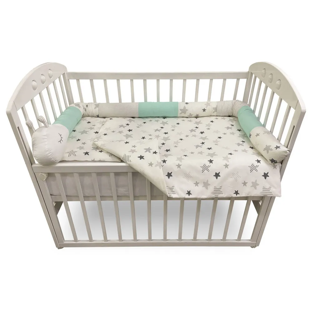 KIDZZ POSTELJINA 6 DELOVA PUZ MINT 