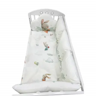 KIDZZ POSTELJINA 10 DELOVA ZEKA MINT