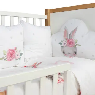 KIDZZ POSTELJINA 10 DELOVA ZEKA ROZE