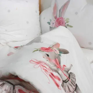 KIDZZ POSTELJINA 10 DELOVA ZEKA ROZE