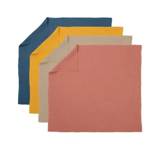 KIDZZ PREKRIVAC OD MUSLINA OKER 80X80CM