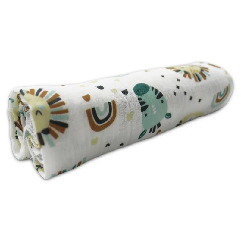 KIDZZ TETRA PELENE OD MUSLINA MINT 80X80CM 2KOM