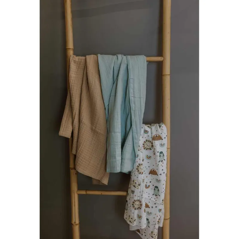 KIDZZ TETRA PELENE OD MUSLINA MINT 80X80CM 2KOM