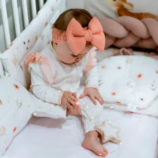 KIDZZ POSTELJINA 6 DELOVA CVETICI