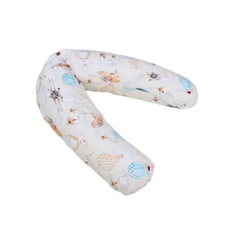 KIDZZ JASTUK ZA TRUDNICE I DOJILJE AVIONI 145X36CM 