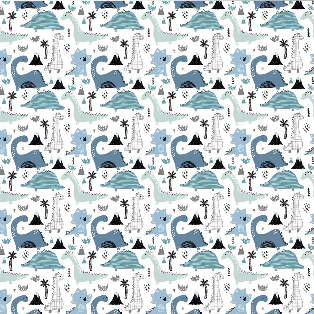 KIDZZ POSTELJINA 3 DELA MUSLIN PETROLEJ