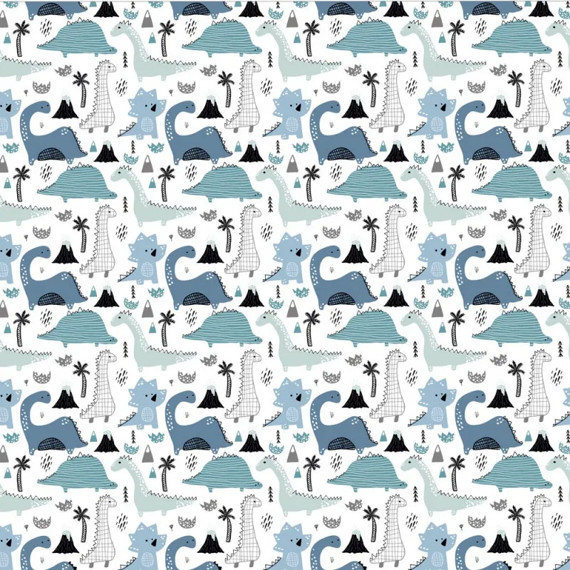 KIDZZ POSTELJINA 3 DELA MUSLIN PETROLEJ
