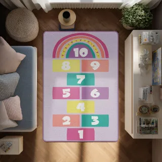 KIDZZ TEPIH PODLOGA ULTRA SOFT ŠKOLICA ZA IGRU 120X180X2.5 CM