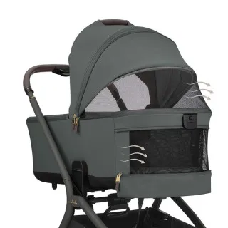 KIKKA BOO KOLICA TRIO GOYA PLATINUM OLIVE 