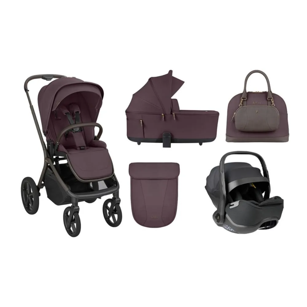 KIKKA BOO KOLICA TRIO GOYA PLATINUM MERLOT 