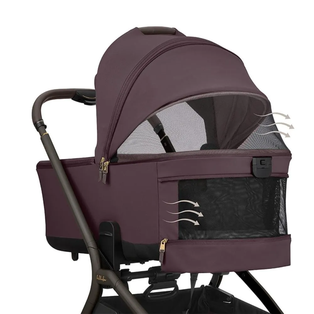 KIKKA BOO KOLICA TRIO GOYA PLATINUM MERLOT 