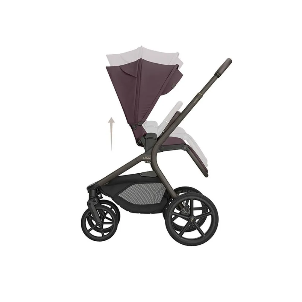 KIKKA BOO KOLICA TRIO GOYA PLATINUM MERLOT 