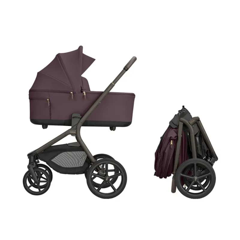 KIKKA BOO KOLICA TRIO GOYA PLATINUM MERLOT 