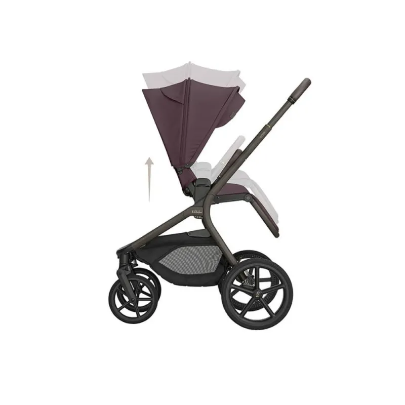 KIKKA BOO KOLICA TRIO GOYA PLATINUM MERLOT 