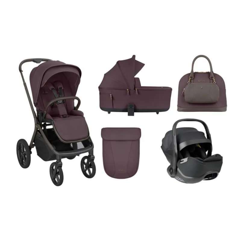 KIKKA BOO KOLICA TRIO GOYA PLATINUM MERLOT 