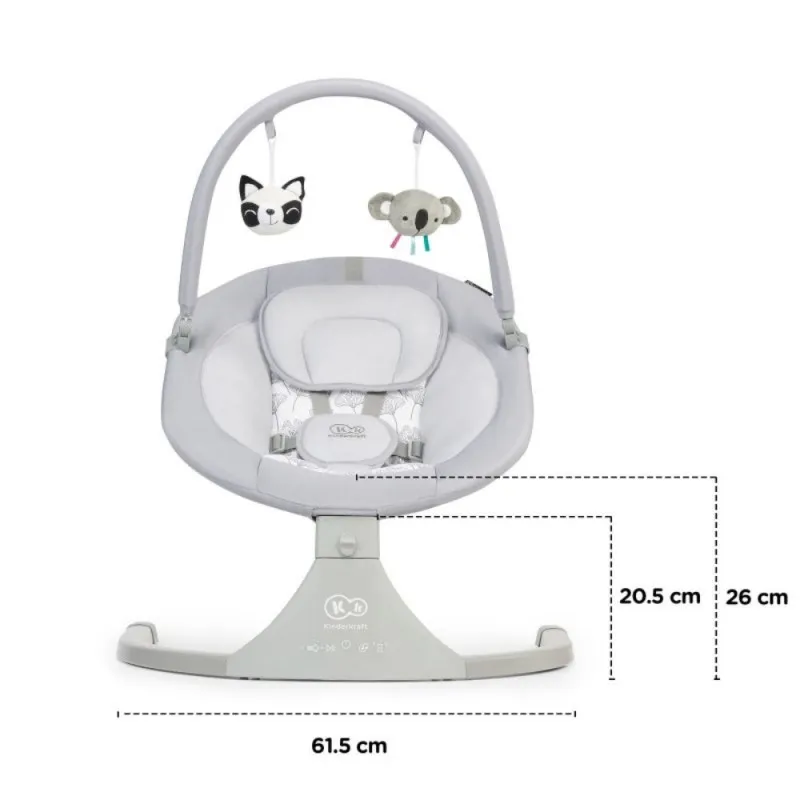 KINDERKRAFT LJULJASKA LULI GREY