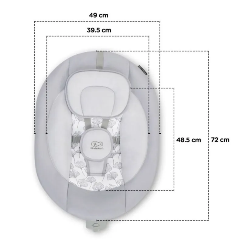 KINDERKRAFT LJULJASKA LULI GREY