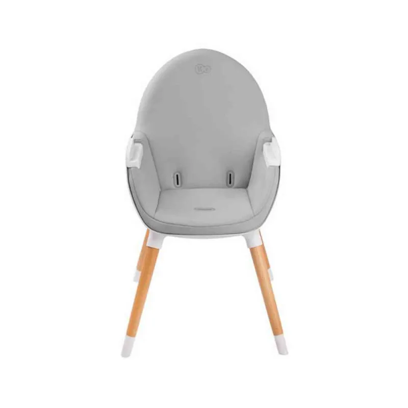 KINDERKRAFT HIGH STOLICA ZA HRANJENJE 2U1 FINI GREY 