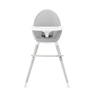 KINDERKRAFT HIGH STOLICA ZA HRANJENJE 2U1 FINI FULL GREY 