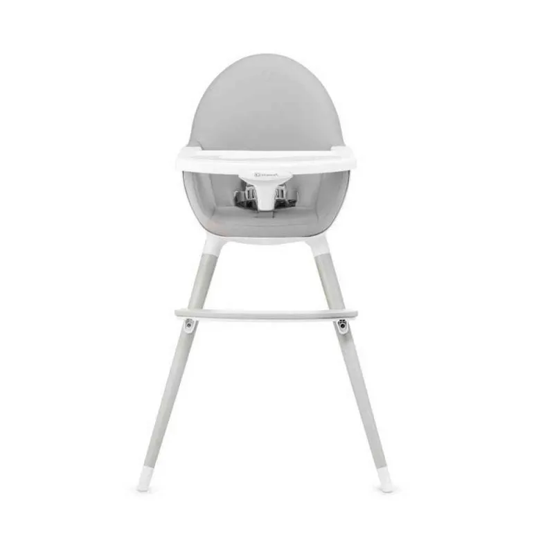 KINDERKRAFT HIGH STOLICA ZA HRANJENJE 2U1 FINI FULL GREY 