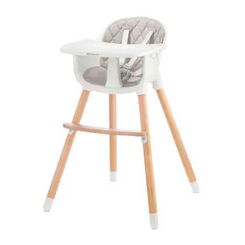 KINDERKRAFT STOLICA ZA HRANJENJE 2U1 SIENNA GREY 